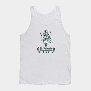 St Patricks Day Lucky Tank Top